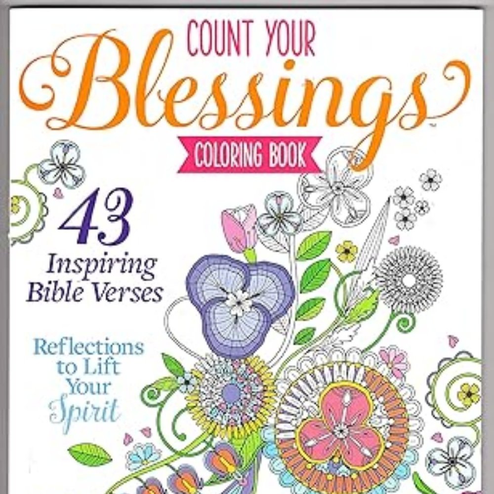 Count Your Blessings Coloring Book